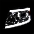 thumbnail image 4 of Spec-D Tuning Chrome LED Tube Bar Projector Headlights Compatible with 2004-2008 Ford F-150, 2006-2008 Lincoln Mark LT, Left + Right Pair Headlamps Assembly, 4 of 5