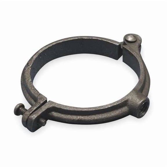 Nvent Caddy Split-Ring Hanger,1.5"H,Cast Iron 4550050EG