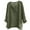 Green, variant on WREESH Men's Fashion Lightweight Linen Shirts Solid Long Sleeve V-Neck Comfortable Loose Casual T-Shirt Tops Gray