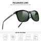 thumbnail image 5 of Gafas de sol MERRY'S unisex de aluminio polarizado S8286 (verde, 56), 5 of 6