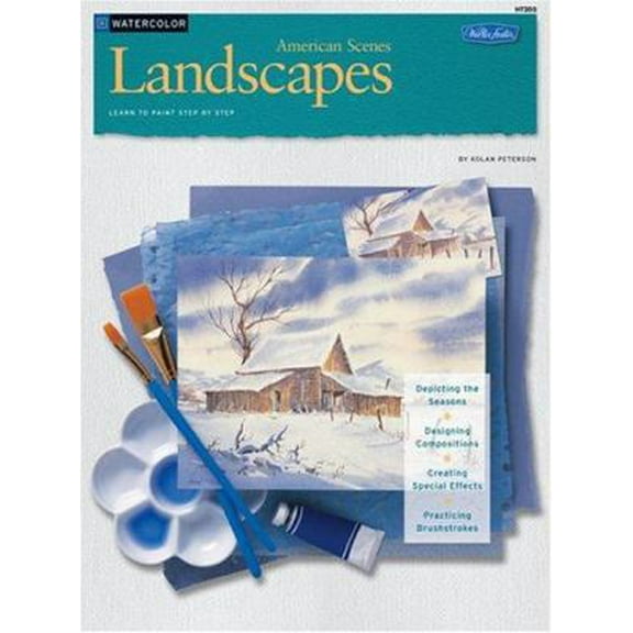 Pre-Owned Watercolor: Landscapes: American Scenes (HT205) (Paperback) 092926147X 9780929261478