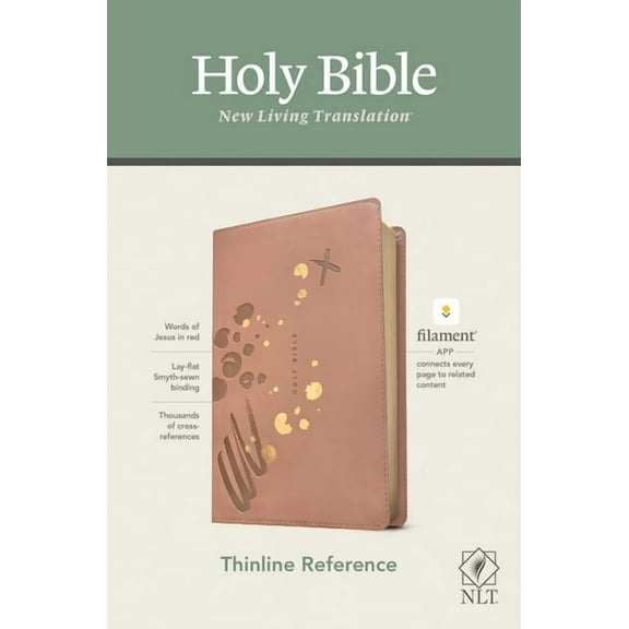 Tyndale: NLT Thin line Reference Bible, (Filament Enabled Edition)