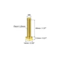 thumbnail image 2 of Unique Bargains Brass Hex Bolts, M8x40mm 5 Pack Fully Thread Grade 4.8 Machine Screws, 2 of 4