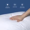 thumbnail image 6 of Martex Down Alternative White Euro Pillow Insert 26x26 – Soft & Durable, 6 of 7