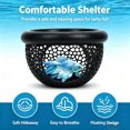 thumbnail image 5 of Mirlewaiy 2 Pack Floating Betta Hammock, 3D Printed Aquarium Decor with Feeding Ring and Shrimp Shelter for Betta Fish and Small Fish, 5 of 6