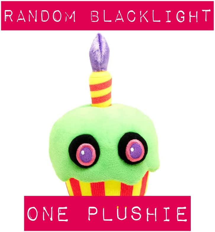 Funko Plushies Five Nights at Freddy's Special Delivery AR Collectible  Plush (One Random) Neon Black Light Plushies and 2 My Outlet Mall Stickers  