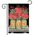 thumbnail image 2 of Briarwood Lane Joy Mason Jars Christmas Garden Flag, 2 of 4