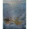 thumbnail image 3 of Edmund Dulac 12x14 Black Modern Framed Museum Art Print Titled - The Mermaid Pl 5 (1911), 3 of 5