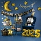 thumbnail image 4 of Caja de regalo con forma de botella de vino y globo de papel de aluminio para celebrar el año nuevo 2025, 4 of 5