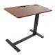 thumbnail image 3 of La superficie del escritorio tiene veta de madera y los soportes son negros. Tipo de artículo:, 3 of 10