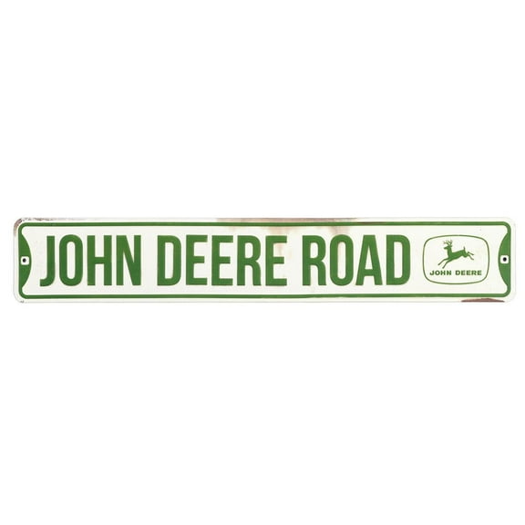 John Deere Embossed Metal Street Sign - LP70655