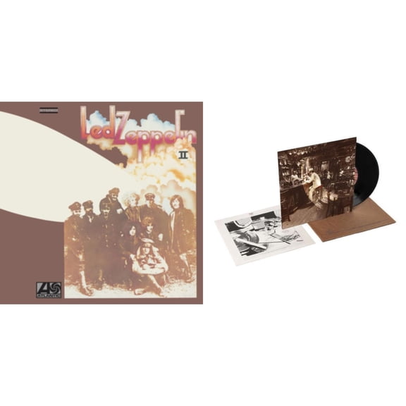 In Through The Out Door & Led Zeppelin Ii (180G/Remastered) [LP Vinyl Bundle]