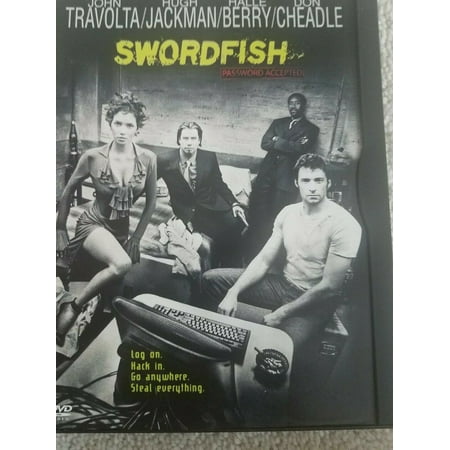 Swordfish DVD Widescreen - Travolta Hugh Jackman Halle Berry