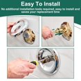 thumbnail image 3 of Diverter, Laiton Facile Installation Douche Diverter Conception Standard 6 Réglage Match Parfait Sans Fuite pour RP51919, 3 of 8