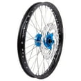 thumbnail image 4 of Tusk Impact Complete Front/Rear Wheel Package 1.60 x 21 / 2.15 x 18 Black Rim/Silver Spoke/Blue Hub for Gasgas Mc 450F Troy Lee Designs 2022, 4 of 7