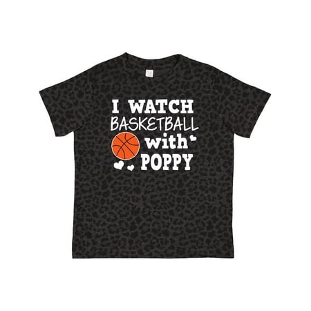 

Inktastic I Watch Basketball with Poppy Gift Toddler Boy Girl T-Shirt