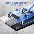 thumbnail image 4 of GARVEE 2 PCS Car Wheel Dolly,Heavy Duty 3000 LBS Hydraulic Car Dolly Jack Set for Vehicle Repair,Positioning & Moving,Blue, 4 of 7