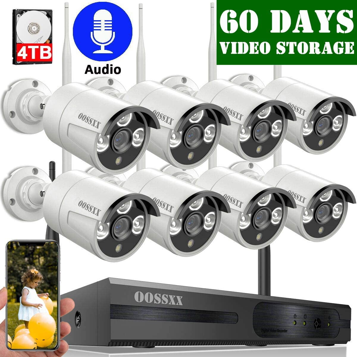 walmart outdoor home security cameras