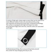 Projector Screen 150in Double Sided Projection for Home Theater Outdoor Indoor