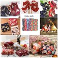 thumbnail image 4 of Yuarrent Paquete de 5 telas de algodón, bolso de hombro a medida, costura de tela cuadrada Floral, accesorios de artesanía de retazos para el hogar, Artesanía tipo 10 Yuarrent  HA062149-09, 4 of 6