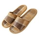 thumbnail image 4 of 1 par de pantuflas de verano para el hogar, pantuflas tejidas de ratán, pantuflas frescas de verano, 4 of 7
