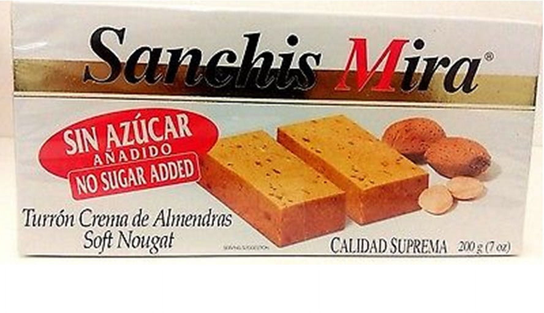 Sanchis Mira Sugar Free Turron de Jijona 7 oz Just arrived from Spain