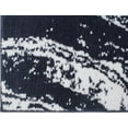 thumbnail image 3 of Chesapeake Marble Micro Knitted Bath Runner - 22"X60" - Navy, 3 of 6