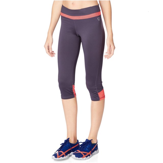 Aeropostale Active Crop Athletic Track Pants para mujer, gris, pequeño Aeropostale Pista