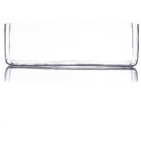 Rectangular Glass Trough Vase Walmart Com