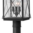 thumbnail image 3 of Hinkley Lighting 1841BK York Outdoor Post Lamp in Black, 3 of 4