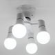 thumbnail image 3 of 3 en 1/4 1/5 1 E27 A Base Socket Splitter Bombilla Lámpara LED (B), 3 of 8