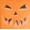 Orange Jack, variant on Halloween Oversized Fit Jack O'Lantern Pumpkin Graphic Fleece Hoodie Sweatshirt, Men's Sizes XS-4XLT