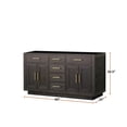 thumbnail image 6 of Abbey 60 in W x 22 in D Brown Oak Double Bath Vanity, 6 of 6