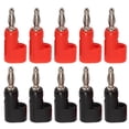 thumbnail image 3 of Banana Plug Connector,5 Set Solderless Banana Banana Plug Jack Adapter Solderless Banana Plug Meticulously Designed, 3 of 14