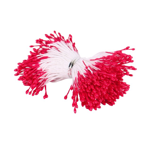 Injueey Craft Mixed Red Artificial Flower Cherry Stamen Berries Bundle DIY Christmas Wedding Cake Caja de regalo Decoración Flores artificiales Tipo 2 90 piezas Injueey HA002022-02