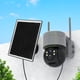 thumbnail image 1 of Panel solar con tejas de 6W y 5V, eficiencia IP65 del 24%, resistente al agua para cámaras de seguridad, 1 of 9
