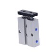 thumbnail image 4 of Pneumatic Cylinder Double Rod TN16 Bore Cylinder 5/10/15/20/25/30/35/40/50/60/70/80/90/100/125/150mm Stroke Aluminum Alloy ,More Safe Operating, 4 of 7