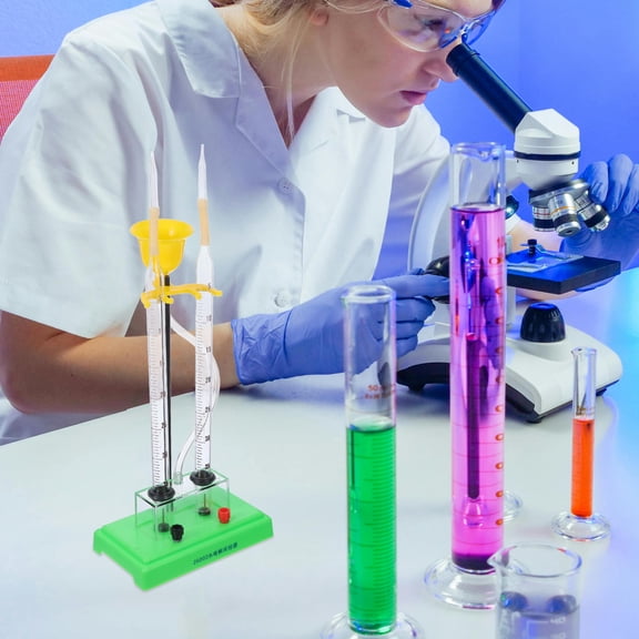 WEUVEB Water Electrolysis Experimental Equipment for Teaching Instrument Home Use School Teaching Laboratory Use 1Set