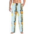 thumbnail image 2 of Sunglasses Pineapple Mens Pajama Pants Cotton Elastic Waistband Lounge Sleep Pajama Bottoms Pj with Pocket, 2 of 7