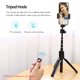 thumbnail image 3 of 7 secciones de aleación de aluminio extensible Selfie Stick cámara de teléfono móvil universal, 3 of 8