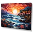 thumbnail image 2 of Designart "Tropical Vibes Beach Photo XXI" Modern Canvas Print, 2 of 5
