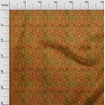 thumbnail image 2 of oneOone Cotton Flex Brown Fabric Batik Sewing Material Print Fabric By The Yard 40 Inch Wide - Y4, 2 of 4