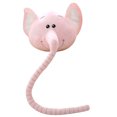 thumbnail image 1 of Muñeca de peluche rosa con forma de elefante de nariz larga, 45 cm, 1 of 1