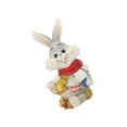 thumbnail image 3 of Estatua de conejo,Estatua de conejo con campana de Navidad,decoración del hogar y manualidades,Escultura animal de y coleccionable,Figura de conejo con bufanda,regalo, 3 of 8