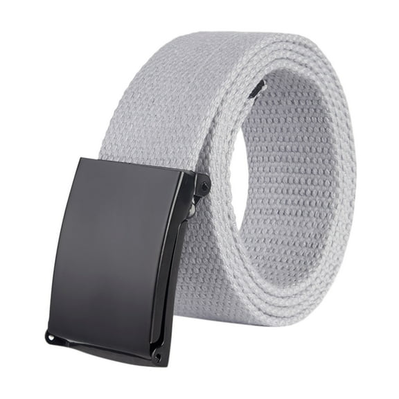 KDSJSXW Concho Belt Men Women Fashion Waist Belt Narrow Stretch Dress Belt Pants Belt Buckle Canvas Waistband Chain Belt (F,One Size)