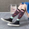 thumbnail image 5 of Naloa Cats On Broomstick Knee Socks, High Socks Long Stretchy Sock Women Knee High Stocking, Long Socks for Women, 5 of 6