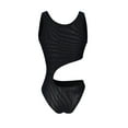 thumbnail image 6 of Women Tummy Control One Piece Swimsuit High Waisted Bathing Suit Cut Out Swimwear U Neck Cheeky Bathing Suit ﻿Women's Tan Through Slim Fitting Hollow Transparent And Non Transparent Beach Bathing Sun, 6 of 6
