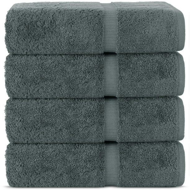 Towels Chakir Turkish Linens 100% algodón (toallas de baño de 4 piezas)