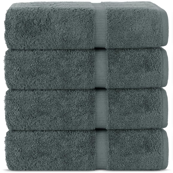 Towels Chakir Turkish Linens 100% algodón (toallas de baño de 4 piezas)