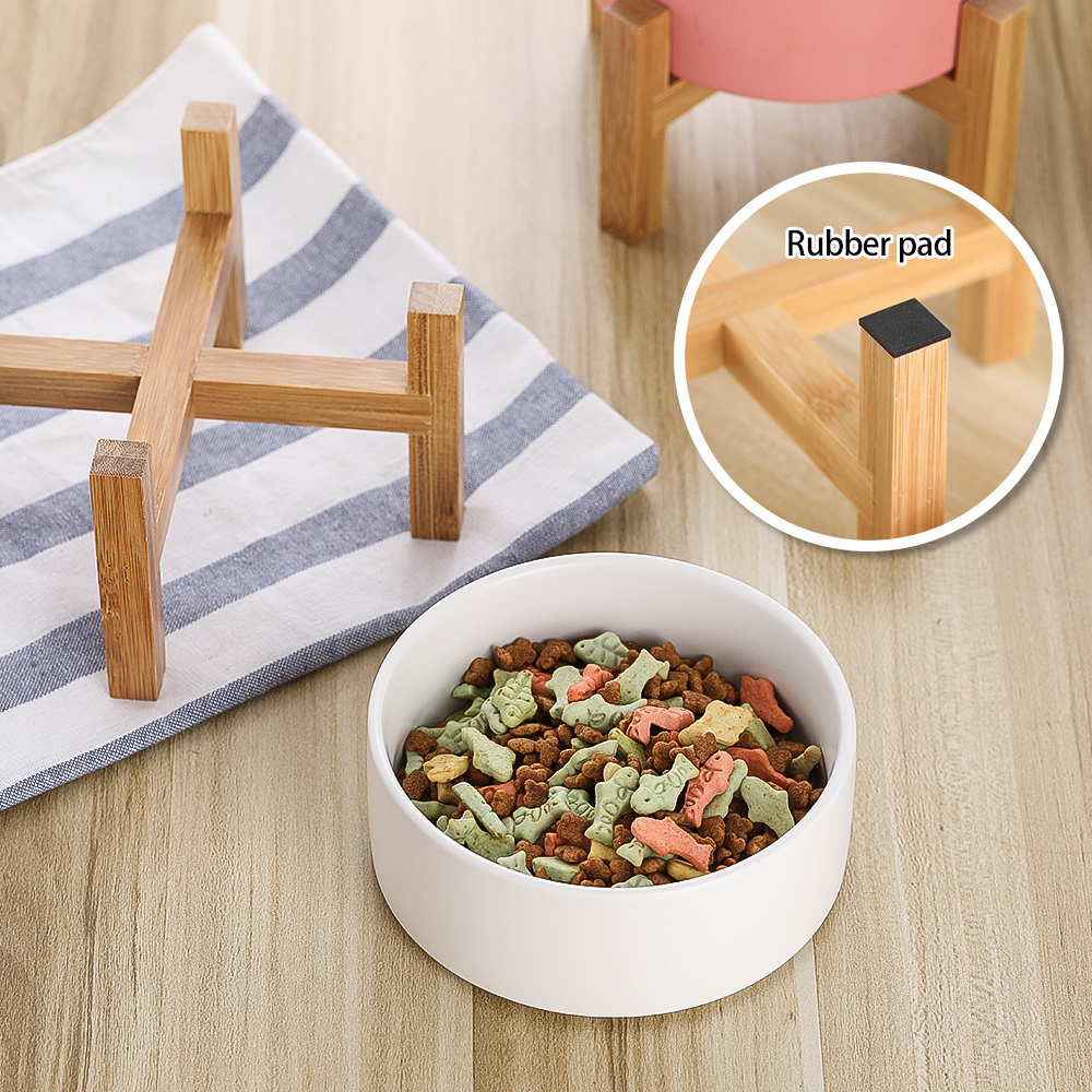 Lionwei Elevated Ceramic Cat and Dog Bowl photo 6